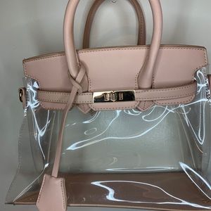 Clear handbag